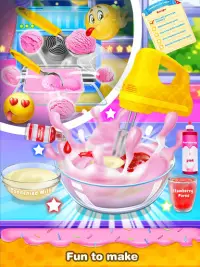 Rainbow Ice Cream Maker - Frozen Desserts Screen Shot 2