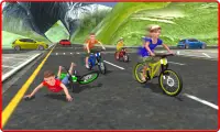 Kids Bicycle Rider Street Race Screen Shot 3