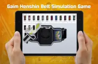 DX Henshin Belt Sim for Gaim Henshin Screen Shot 0