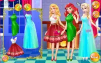 Princess Elsas Party - Dress up games for girls Screen Shot 1