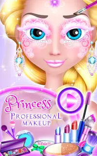 Professionele Make-up Princess Screen Shot 0