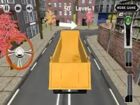 Aparcamiento de camiones en 3D Screen Shot 1