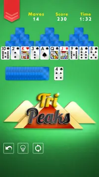Tripeaks - Free Classic Casino Card Game Screen Shot 0