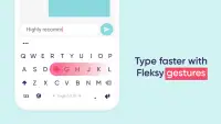 Fleksy GIF keyboard - Free Emoji-keyboard & GIPHY Screen Shot 5