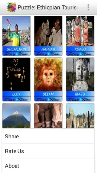 Puzzle: Ethiopian Tourist Attraction Sites Screen Shot 1