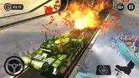 Impossible Army Tank Driving Simulator Tracks Screen Shot 13