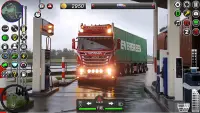 미 육군 트럭 시뮬레이터 : 트럭 주차 게임 Screen Shot 4