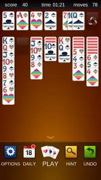 Classic Solitaire Screen Shot 6