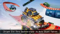 Rennwagen-Stunts 2020 - Überlebensrennen Screen Shot 1