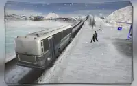 снег автобус Водитель Screen Shot 1