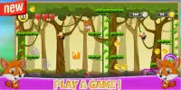 Super Fox World Game: Jungle Adventures Run FREE Screen Shot 2