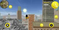 Neon Spider Stickman Rope Hero City Gangstar Crime Screen Shot 2