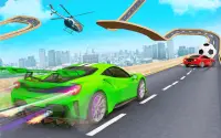 Muscle car stunt: car game Screen Shot 1