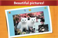 Spel Katten Legpuzzel Kinderen Screen Shot 4