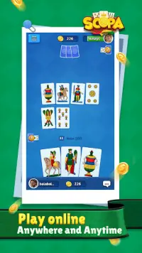 Scopa(Free,No Ads): Italian Card Game Screen Shot 3