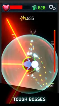 Hollow Earth Free - Hardcore Arcade Space Shooter Screen Shot 5