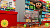 सुपरमार्केट शॉपिंग मॉल गेम - रिच फैशन गर्ल Screen Shot 1