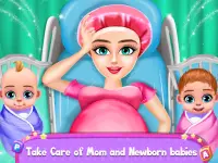 Pregnant Mom & Twin Baby Game Screen Shot 2