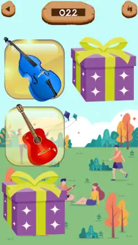 1 Memory games: Musical instruments matching Screen Shot 0