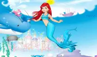 Meerjungfrau-Spiel für Mädchen Screen Shot 4