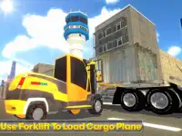 Cargo Plane Transport Truck 3D Screen Shot 7