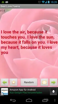 Love Poems, Love Quotes (TOP) Screen Shot 2