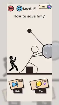 Help the Stickman Screen Shot 3