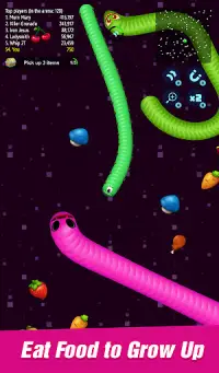 Worm.io: Slither Zone Screen Shot 1