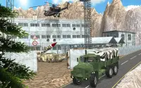 Drive Army Check Post Truck- Army Games Screen Shot 0