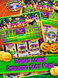 Halloween Candy Vegas Slots Mega Slot Machine FREE Screen Shot 3