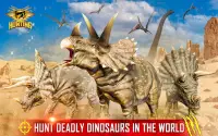 دينو هنتنغ : ألعاب الديناصورات Screen Shot 9