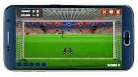 Penalty soccer challenge (Offline Game) Screen Shot 3