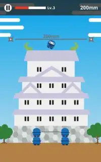 Fly High Ninja〜高く飛びたいでござる Screen Shot 7