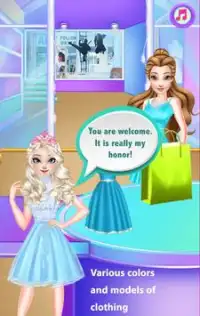 Prinzessin Design Mode Kleidung Spiel Screen Shot 6
