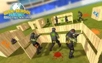 High School Paintball Shooting Arena : FPS Game Screen Shot 4