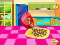 jogos de salada de cozinha Screen Shot 5