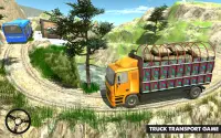 Hill Cargo Truck Simulator Transport Free 3D Truck Screen Shot 2