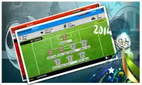 World Cup 2014 Soccer Manager Screen Shot 2