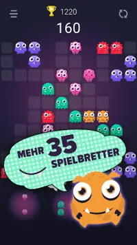 Monster Busters Match 3 Block Puzzle Screen Shot 3