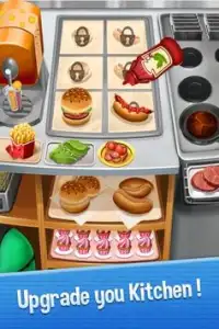 Chef Cooking Mad 🍔 Fast Food Restaurant Manager Screen Shot 4