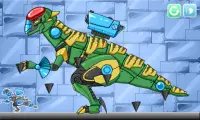 스테고케라스 - 합체! 다이노 로봇 : 공룡 조립 게임 Screen Shot 5