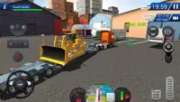 เครื่องจำลองรถบรรทุกยูโร 2018 - Truck Simulator Screen Shot 2