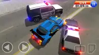 POLICE CAR CHASE : FREE CAR GAMES Screen Shot 0