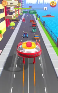 Futuristic Bus Screen Shot 0