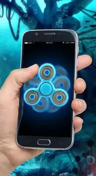 Fidget Spinner Gyroscope Game Screen Shot 2