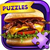 बर्गर खेल - आरा पहेली Burger games jigsaw puzzles
