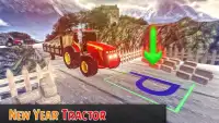 Rural Tractor Game - Fun Driving 2018 Screen Shot 0