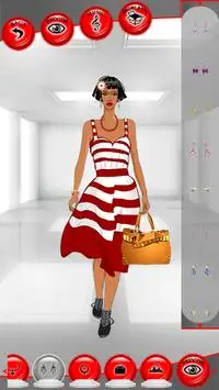 fashion model dress up games Screen Shot 4