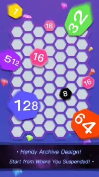 Hexa Cell - Number Blocks Connection Puzzle Games Screen Shot 4