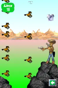 Wild West Cowboy Shootout Game Screen Shot 5